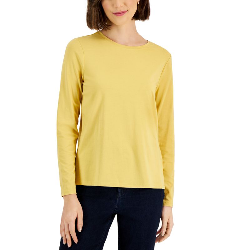 Women's Long-Sleeve Crewneck T-Shirt